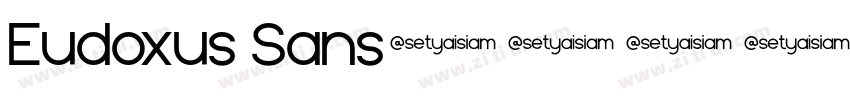 Eudoxus Sans字体转换